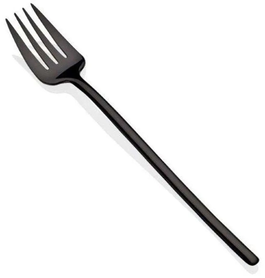 Πιρούνι Φαγητού Stick 02828 21,5cm Black Herdmar Stainless Steel