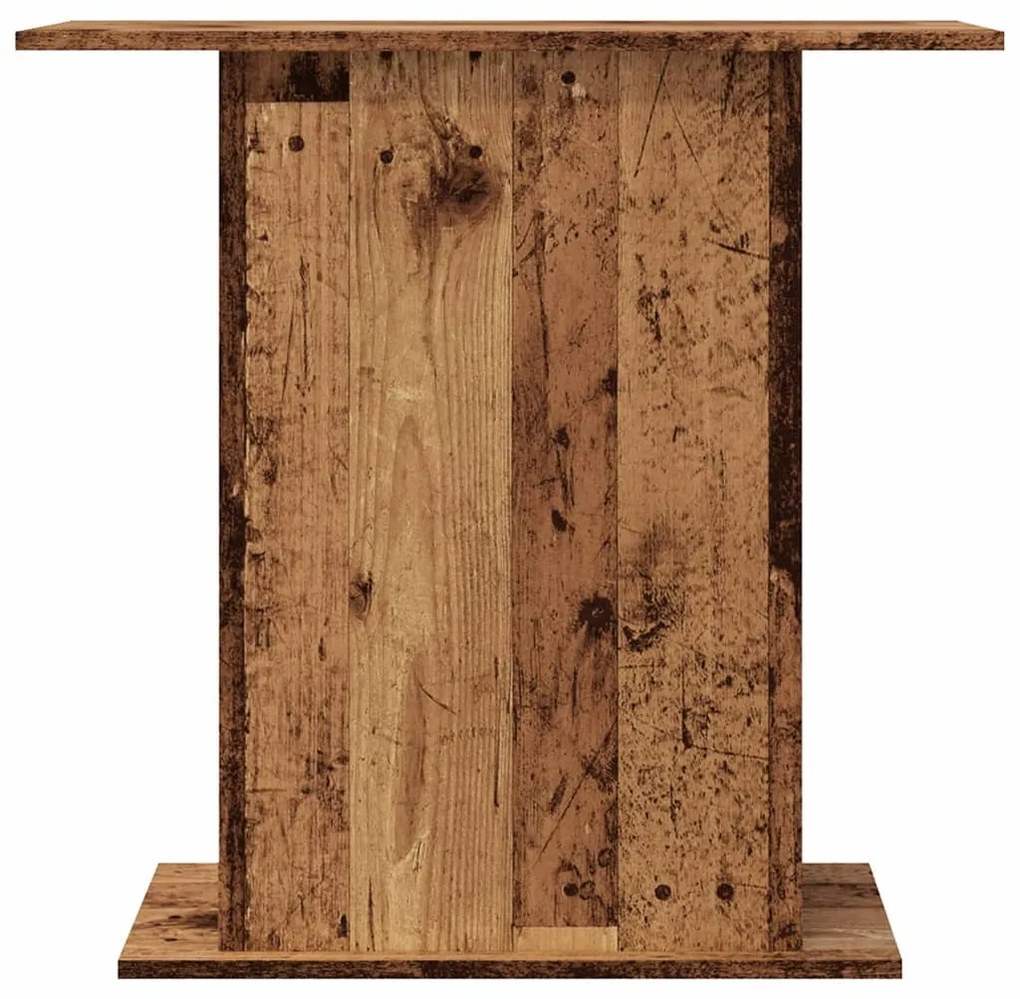 vidaXL Βάση Ενυδρείου Όψη Παλαιού Ξύλου 36x75x72,5 εκ. Επεξ. Ξύλο