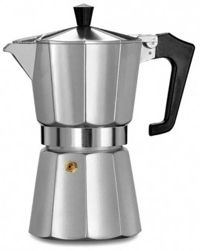 Καφετιέρα Espresso 833597 300ml (6Cups) Inox Ankor Αλουμίνιο