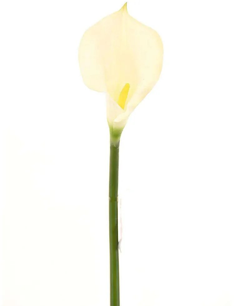 Τεχνητό Κλωνάρι Κάλλα 2030-7 96cm White Supergreeens Polyethylene