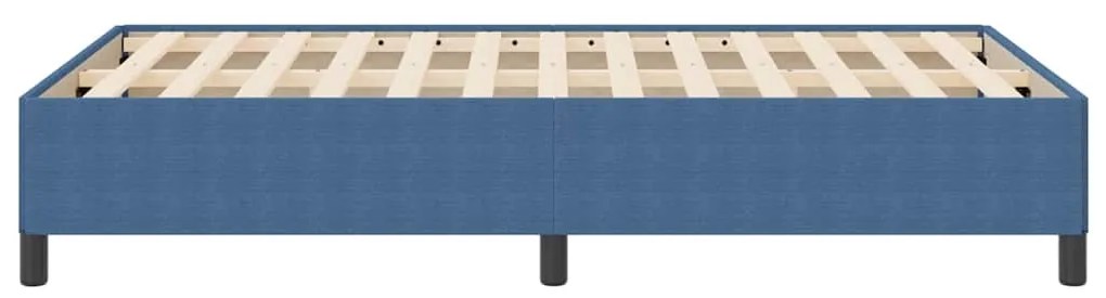 vidaXL Σκελετός Κρεβατιού Μπλε 120 x 200 cm Βελούδο