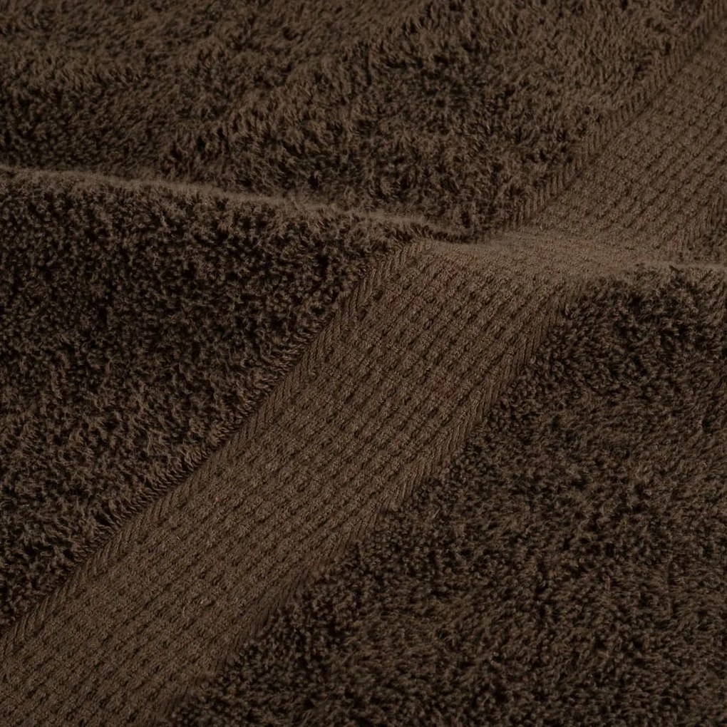 vidaXL Πετσέτες Σάουνας Premium SOLUND 2 τεμ. Καφέ 80x200 εκ. 600 γρ./μ²