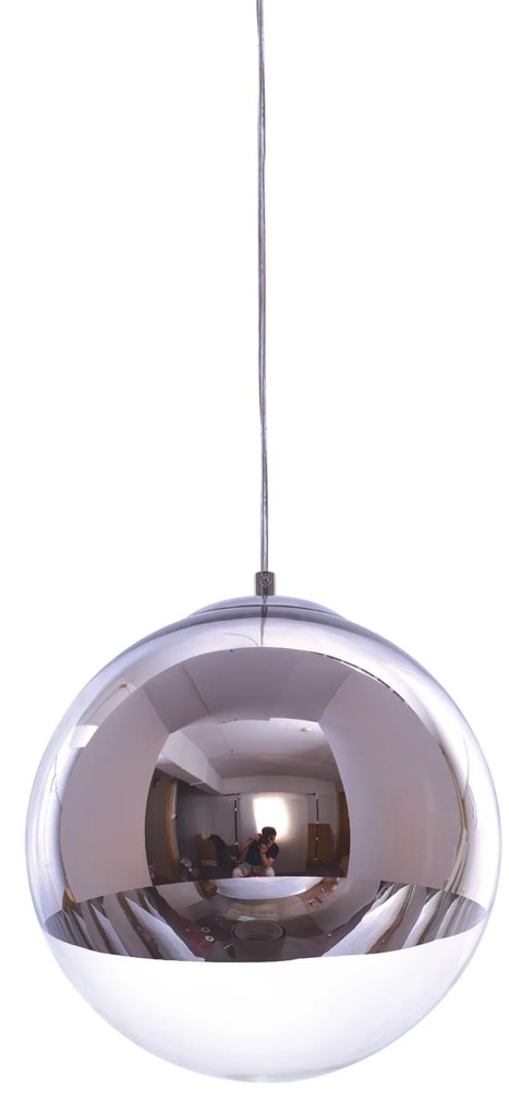 Φωτιστικό Οροφής  SE3130-1-CH ALESSIA PENDANT CHROME-CLEAR GLASS E3 - 77-3707 - 51W - 100W - 77-3707