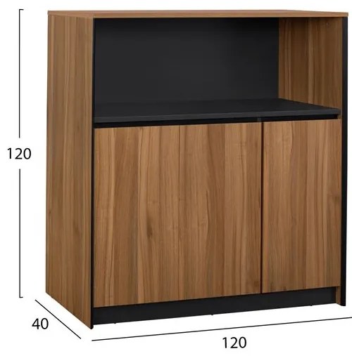 ΝΤΟΥΛΑΠΙ ΓΡΑΦΕΙΟΥ SUPREME 120Χ40Χ120 HM2358