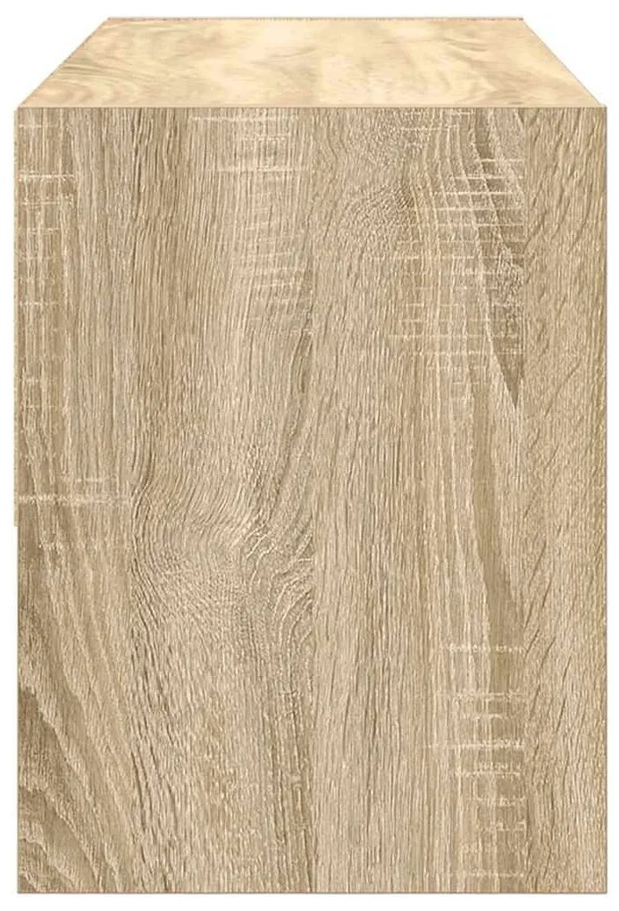 Ράφι παπουτσιών στοιβαζόμενο Sonoma Oak 89,5x30x40 cm - Καφέ