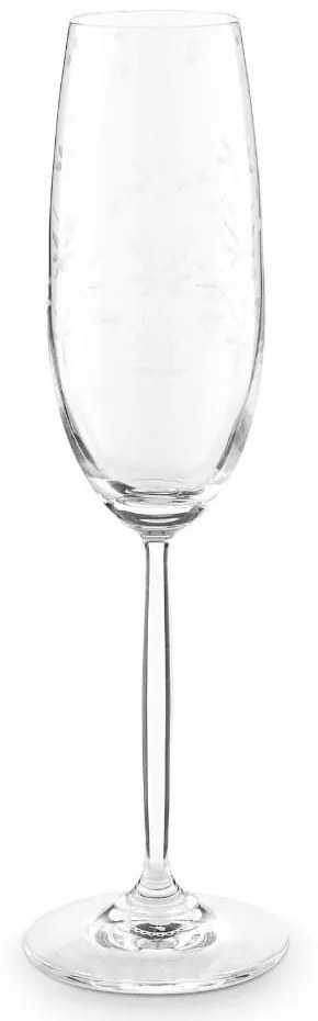 Ποτήρι Σαμπάνιας 51131030 Flute Etching Clear Pip Studio Glass