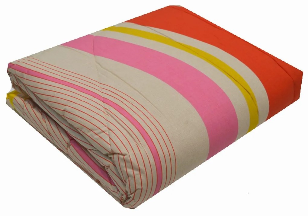 Κουβερλί Amor Beige-Pink Ρυθμός Μονό 160x240cm 100% Βαμβάκι