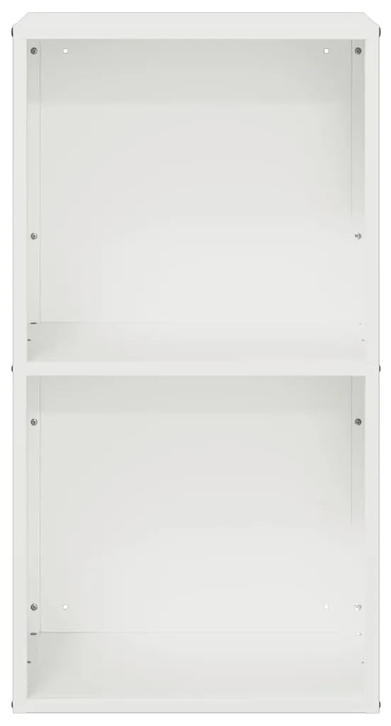 vidaXL Ράφι Καυσόξυλων Λευκό 40x30x75 εκ. Χάλυβας ψυχρής έλασης