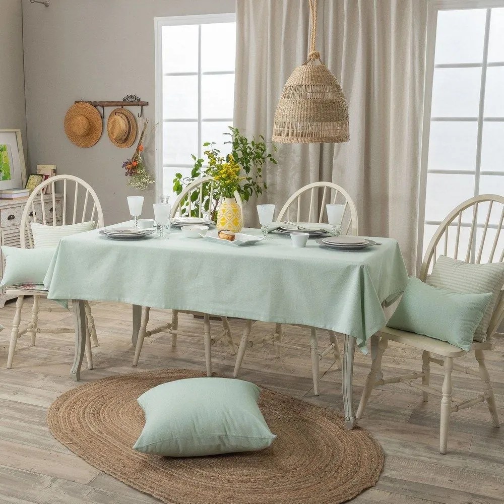 Τραπεζομάντηλο Aragona 16 Mint Teoran 135X135cm Cotton-Polyester