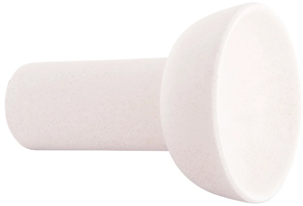 ΕΠΙΤΡΑΠΕΖΙΟ ΚΕΡΑΜΙΚΟ ΔΙΑΚΟΣΜΗΤΙΚΟ ELENDIL HM4602.01 ΥΠΟΛΕΥΚΟ ΚΡΥΣΤΑΛΛΙΚΟ Φ23x32Υ εκ.