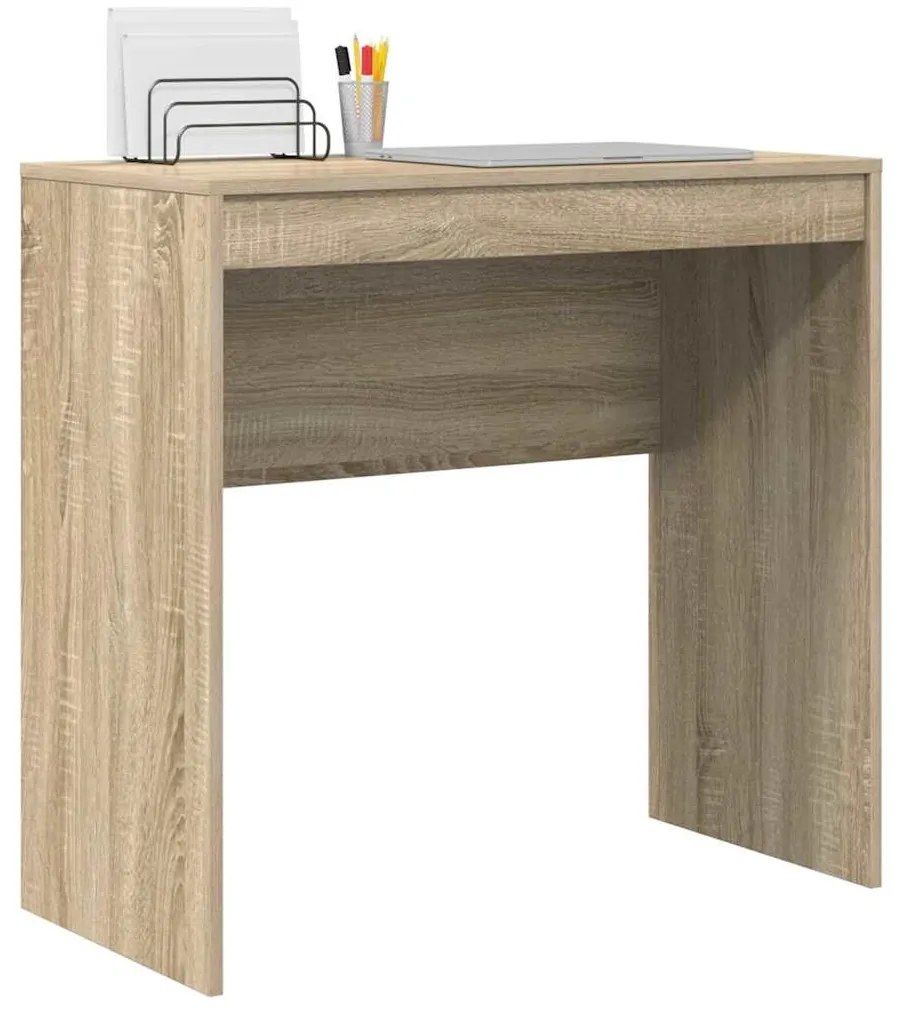 vidaXL Γραφείο Sonoma Δρυς 80 x 40 x 76 εκ. Επεξεργασμένο ξύλο