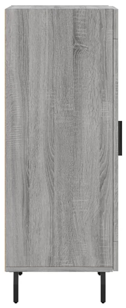 vidaXL Ντουλάπι Γκρι Sonoma 34,5x34x90 εκ. από Επεξεργασμένο Ξύλο