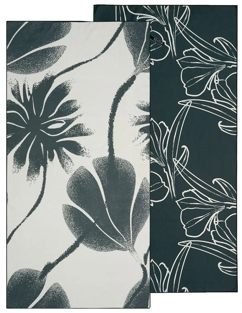 Πετσέτα Θαλάσσης Microfiber 2 Όψεων (80x160) Kentia Versus Resort 2513 190gsm