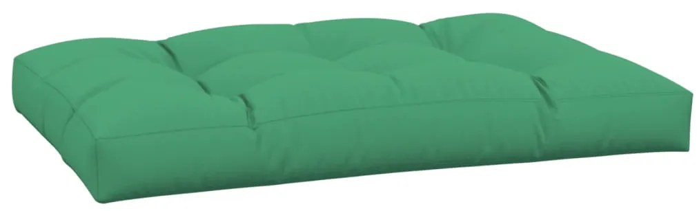 vidaXL Μαξιλάρι Παλέτας Πράσινο 120 x 80 x 12 εκ. Υφασμάτινο
