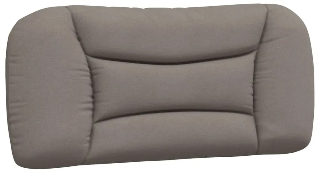 vidaXL Μαξιλάρι για Κεφαλάρι Taupe 90 εκ. Υφασμάτινο