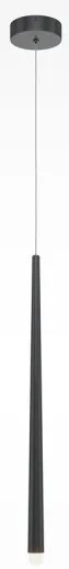 Κρεμαστό Φωτιστικό Οροφής LED 6W Μαύρο 3000K-4000K Cascade MOD132PL-L6BK Maytoni MOD132PL-L6BK Μαύρο