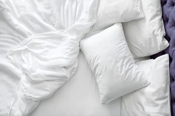 Beauty Home Μαξιλαροθήκη Ξενοδοχείου Lucid Art Ε1030 Percale CVC 80%Cot-20%Pol 52x75 Λευκό