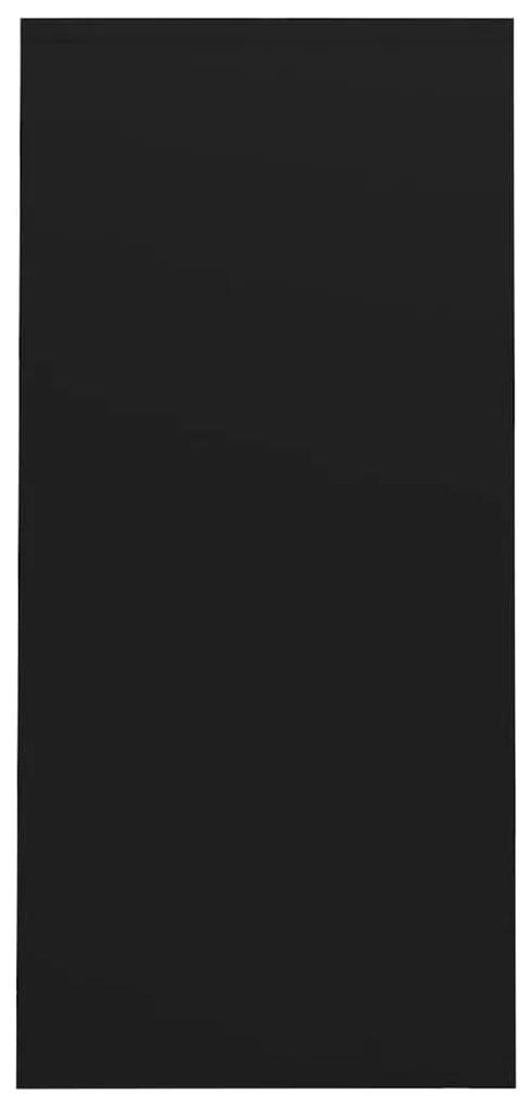 Γραφείο Notebook Μαύρο 102,5 x 35 x 75 εκ. από Μοριοσανίδα - Μαύρο