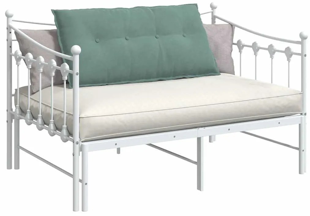 vidaXL Μαξιλάρι Πλάτης Θαλασσί 100 x 50 cm Υφασμάτινο Κορντουρά