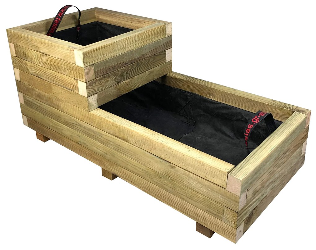 Tesias Ζαρντινιέρα δύο επιπέδων Νο2 90x40x40-Tesias  TES-141