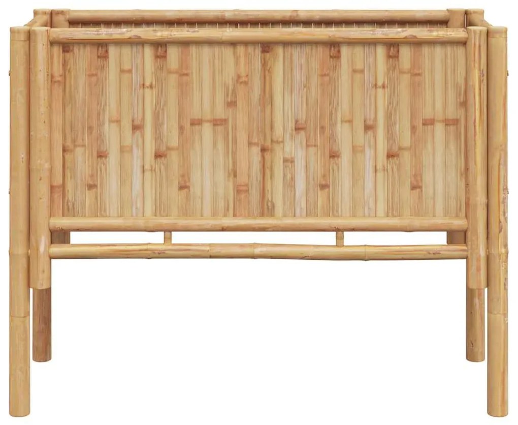 vidaXL Υπερυψωμένη Ζαρντινιέρα Καφέ 90 x 35 x 70 εκ. Μπαμπού