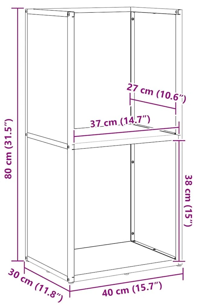 ΡΑΦΙ ΚΑΥΣΟΞΥΛΩΝ ΑΝΘΡΑΚΙ 40X30X80 ΕΚ. ΧΑΛΥΒΑΣ ΨΥΧΡΗΣ ΕΛΑΣΗΣ 864189