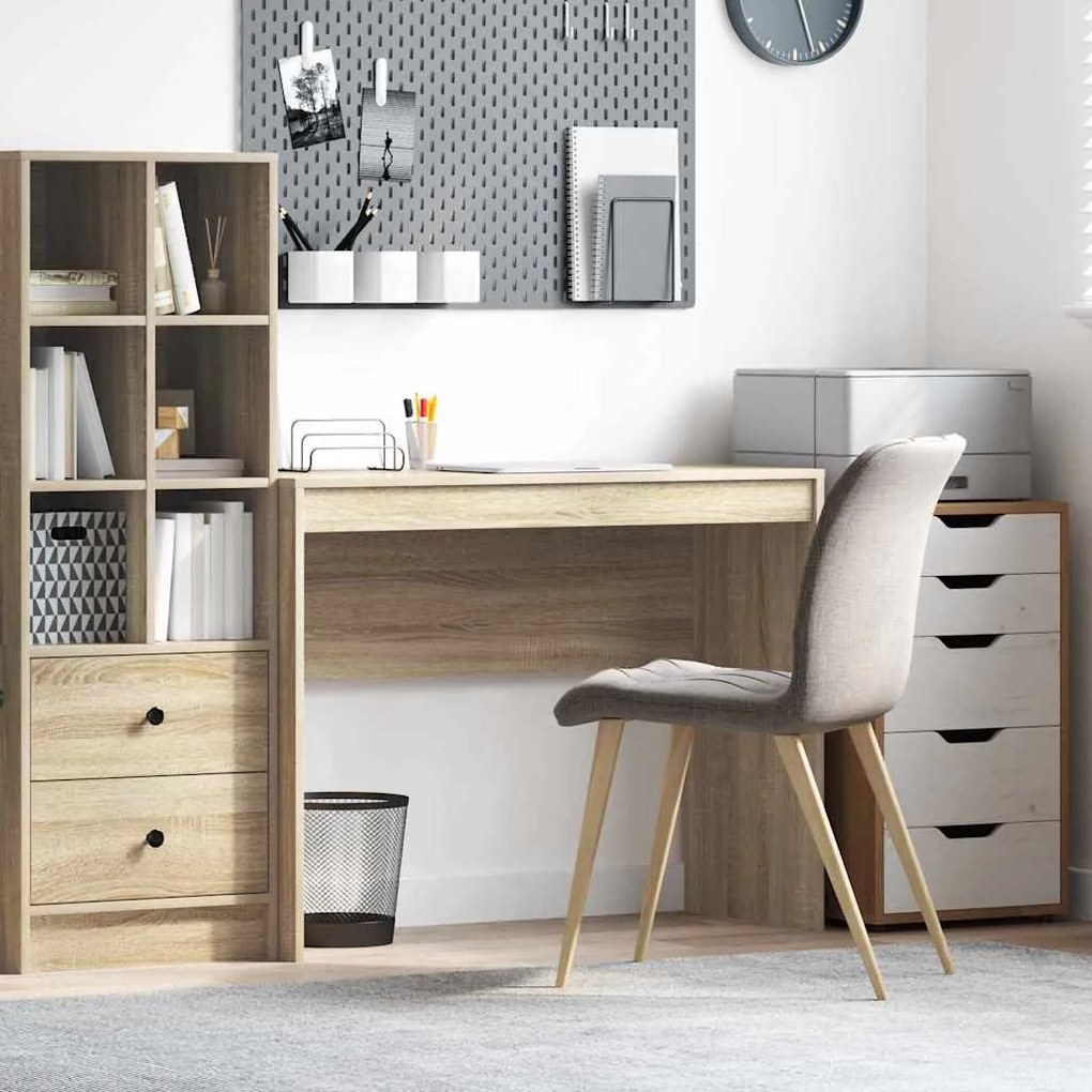 vidaXL Γραφείο Sonoma Δρυς 100 x 40 x 76 εκ. Επεξεργασμένο ξύλο