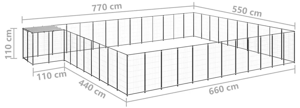 ΣΠΙΤΑΚΙ ΣΚΥΛΟΥ ΜΑΥΡΟ 37,51 Μ² ΑΤΣΑΛΙΝΟ 3082242