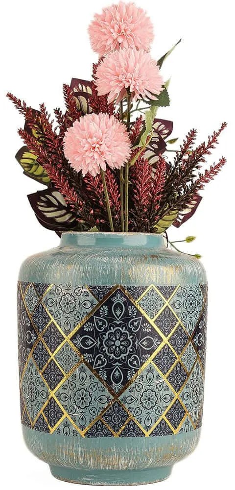 Βάζο 697ELD1226 Φ18,5x24cm Multi Aberto Design Ceramic