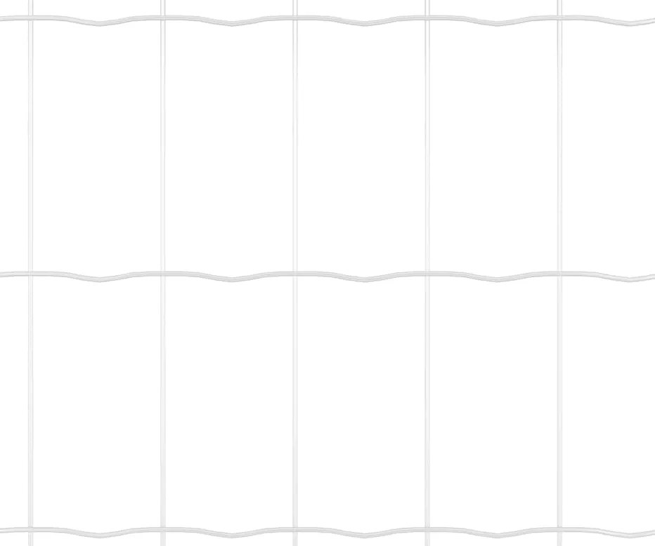 vidaXL Φράχτης Εuro 1,6 x 10 m Σίδηρος με επικάλυψη PVC