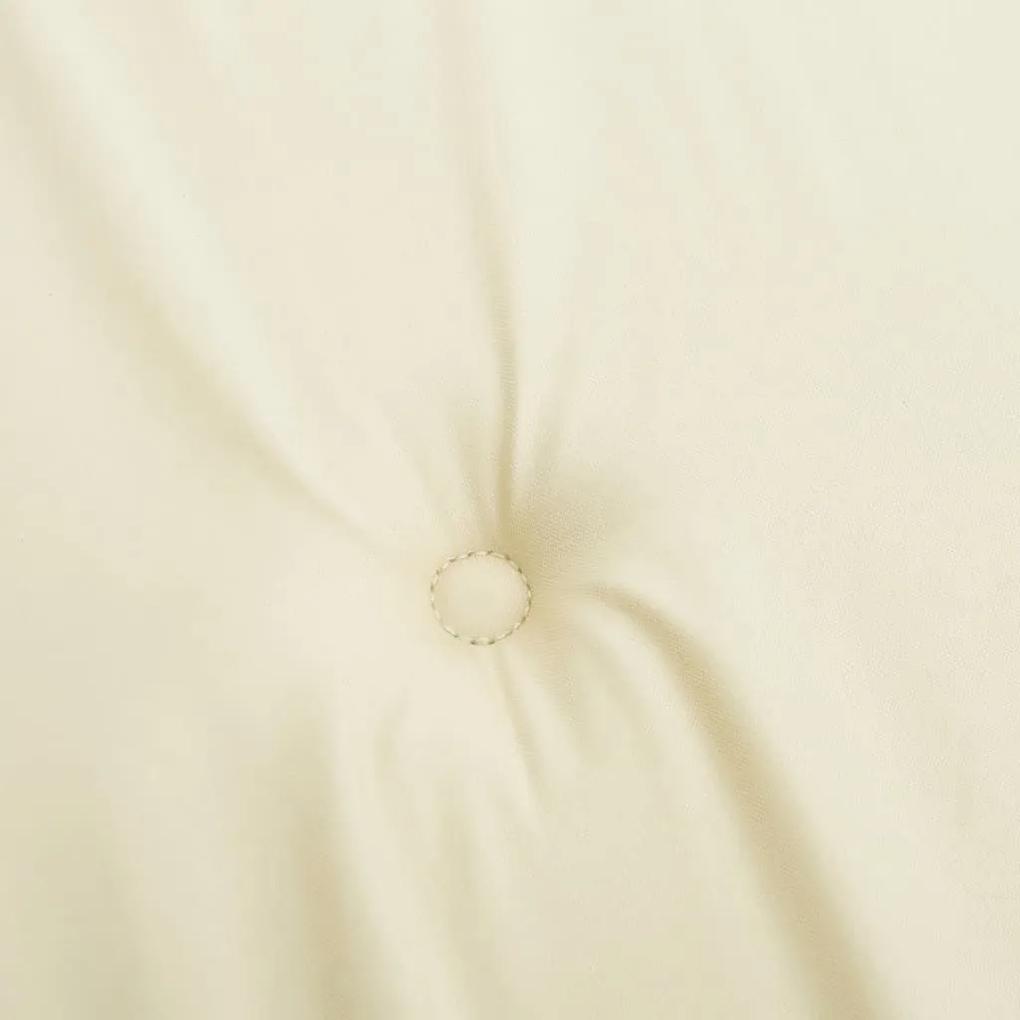 Μαξιλάρια Ξαπλώστρας 2 τεμ. Κρεμ από Ύφασμα Oxford - Κρεμ
