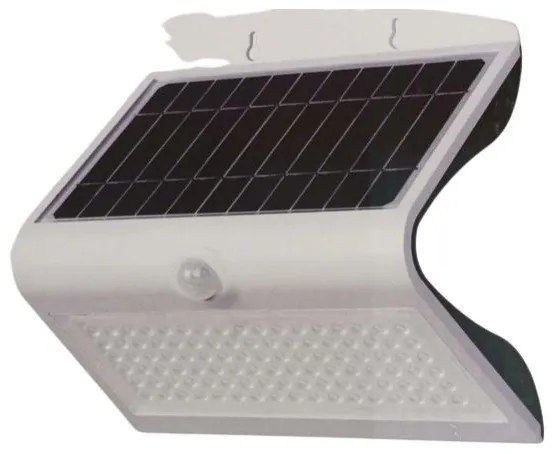 Στεγανό Ηλιακό Φωτιστικό 8W 90° IP65 με Ανιχνευτή Κίνησης/Αισθητήρα Φωτός Φυσικό Λευκό 8278 V-TAC 8278 Λευκό