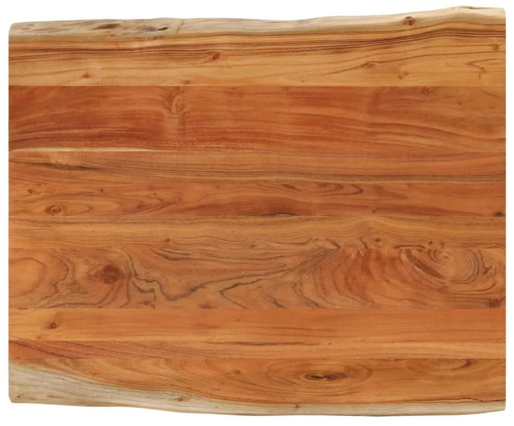 vidaXL Επιφάνεια Τραπεζιού Ορθογώνια 110x80x3,8 εκ. Μασίφ Ξύλο Ακακίας