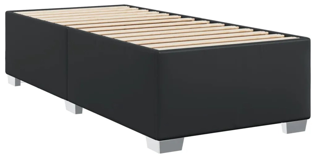 ΚΡΕΒΑΤΙ BOXSPRING ΜΕ ΣΤΡΩΜΑ ΜΑΥΡΟ 90X190ΕΚ. ΑΠΟ ΣΥΝΘΕΤΙΚΟ ΔΕΡΜΑ 3285189