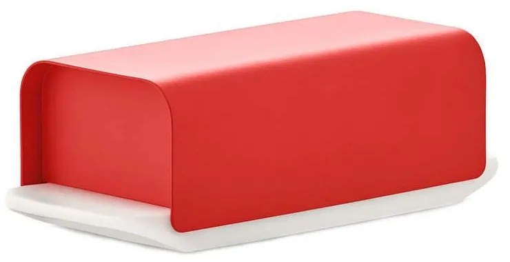 Βουτυριέρα Mattina BG04 R 21x9,5x7cm Red Alessi Πορσελάνη