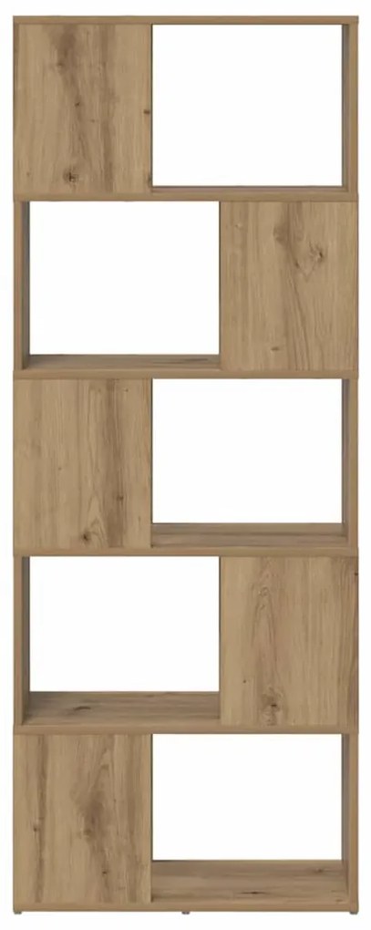 vidaXL Κέντρο ψυχαγωγίας Καφέ 60 x 24 x 155 εκ Επεξεργασμένο ξύλο