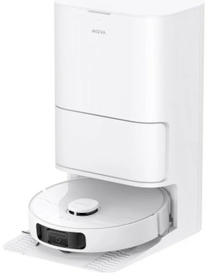 Robot σκούπα και σφουγγαρίστρα MOVA E30ULTRA 7000 Pa, δοχείο 4 l, αυτονομία 3 ωρ, λευκό