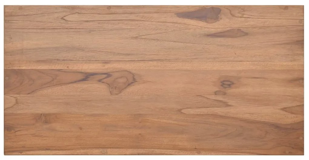 vidaXL Έπιπλο Μπάνιου/Νιπτήρα Επιτοίχιο 90x45x30 εκ. Μασίφ Ξύλο Teak