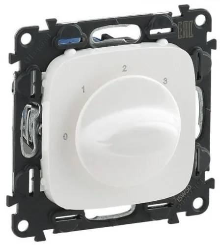 Διακόπτης 4 Θέσεων Εξαερισμού Λευκό Valena Allure 755175 Legrand-755175-Λευκό 755175