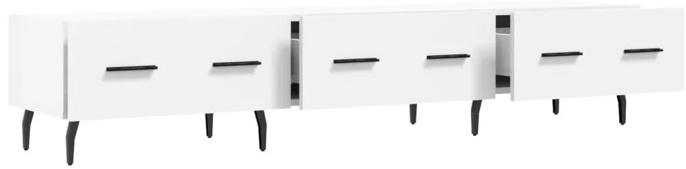 vidaXL Έπιπλο Τηλεόρασης Λευκό 150x36x30 εκ. από Επεξεργασμένο Ξύλο