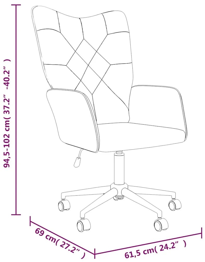 vidaXL Πολυθρόνα Relax Σχέδιο Patchwork Υφασμάτινη
