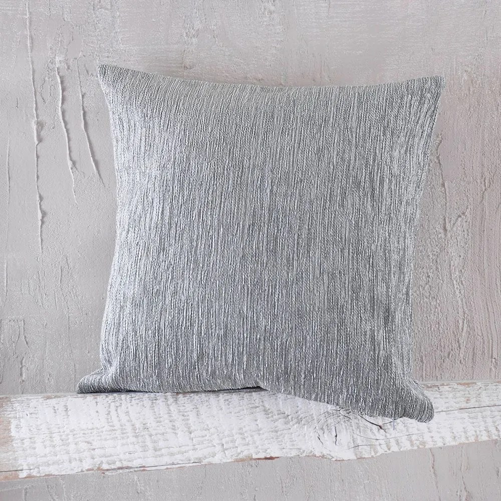 Μαξιλαροθήκη Διακοσμητική Planet Grey Ρυθμός 40Χ40 Cotton,Chenille