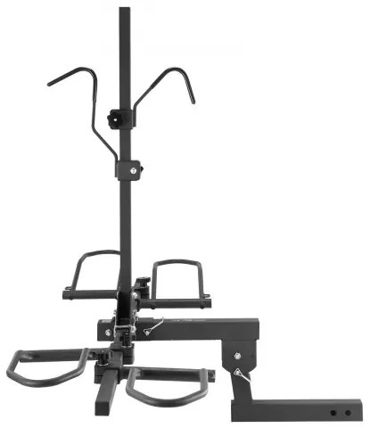 VEVOR Hitch Mount Bike Rack, 2-Bike Platform Style, 160 LBS Max Capacity Bike Rack Hitch for 2-inch Receiver, Titling and Folding Bike Carrier with Tires up to 5&quot; Wide, for Car, SUV, Truck, RV, Rectangular interface