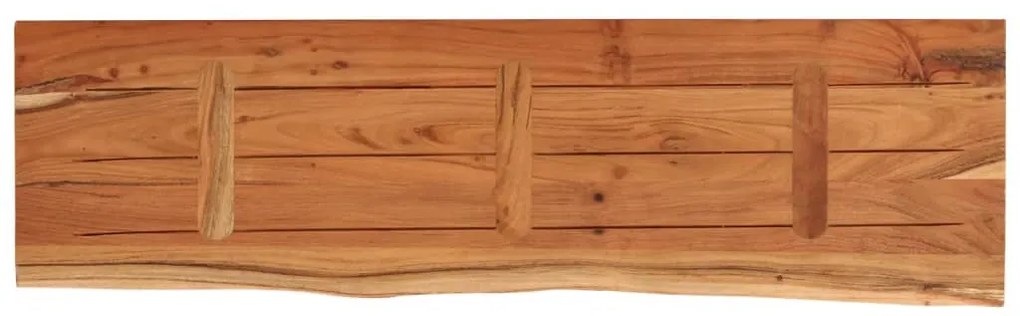 vidaXL Επιφάνεια Τραπεζιού Ορθογώνια 120x40x3,8 εκ. Μασίφ Ξύλο Ακακίας
