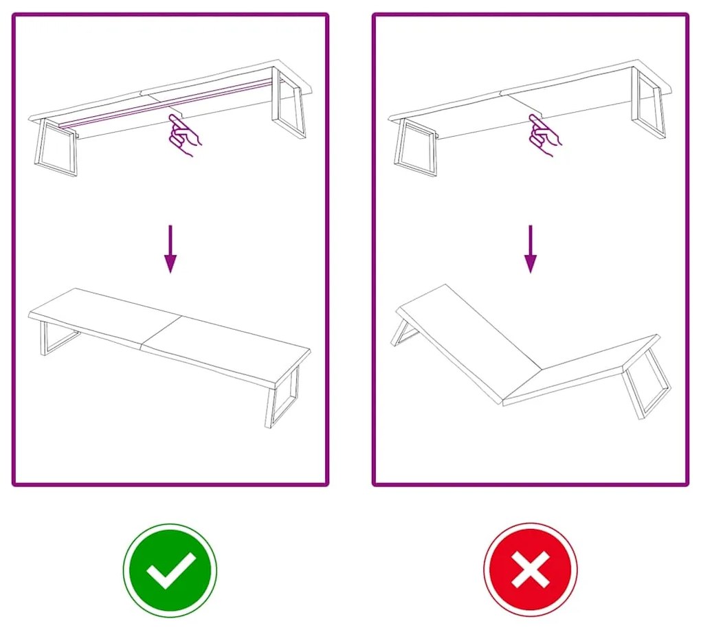 vidaXL Ράφι Τοίχου 220x60x(2-6) εκ. από Ακατέργαστο Μασίφ Ξύλο Δρυός
