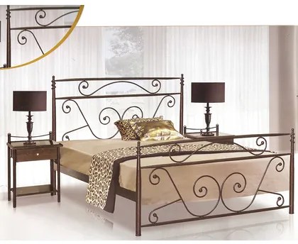 SweetDreams  Μεταλλικό Κρεβάτι Ημίδιπλο 110x200 Sweet Dreams No59 Με Επιλογή Χρώματος BEST-8032135