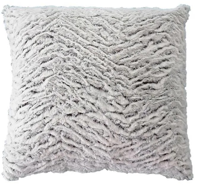 ΔΙΑΚΟΣΜΗΤΙΚΟ ΜΑΞΙΛΑΡΙ Fylliana 23085 ME MICROFIBER ΜΠΕΖ-ΚΑΦΕ ΧΡΩΜΑ 45x45εκ