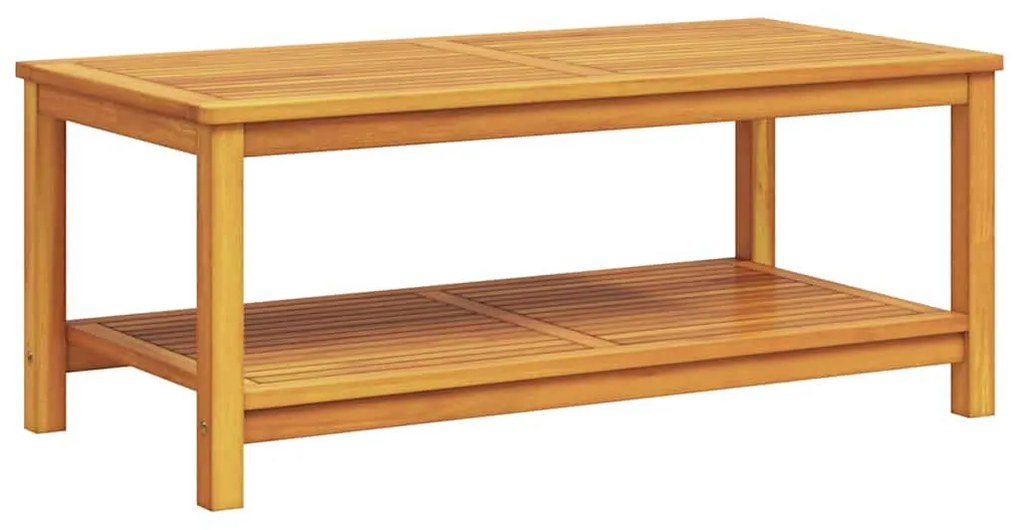 vidaXL Τραπεζάκι Πλευράς Καφέ 110 x 55 x 45 cm Στερεό Ξύλο Ακακίας