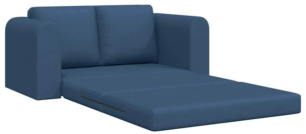 vidaXL Κρεβάτι καναπές Μπλε 148 x 71 x 83 εκ. ύφασμα