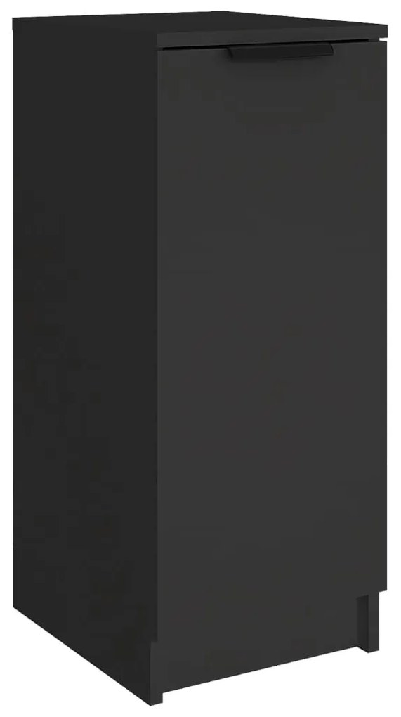 vidaXL Παπουτσοθήκη Μαύρη 30 x 35 x 70 εκ. από Επεξεργασμένο Ξύλο